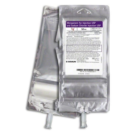 1 g Meropenem for Injection USP