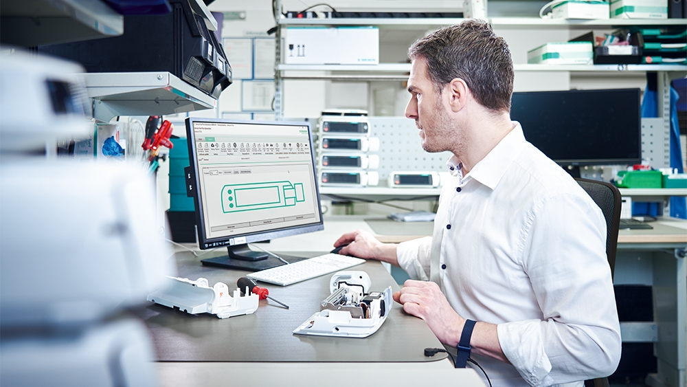Over the air udpates of individual pumps in conjunction with the help of Onlinesuite plus