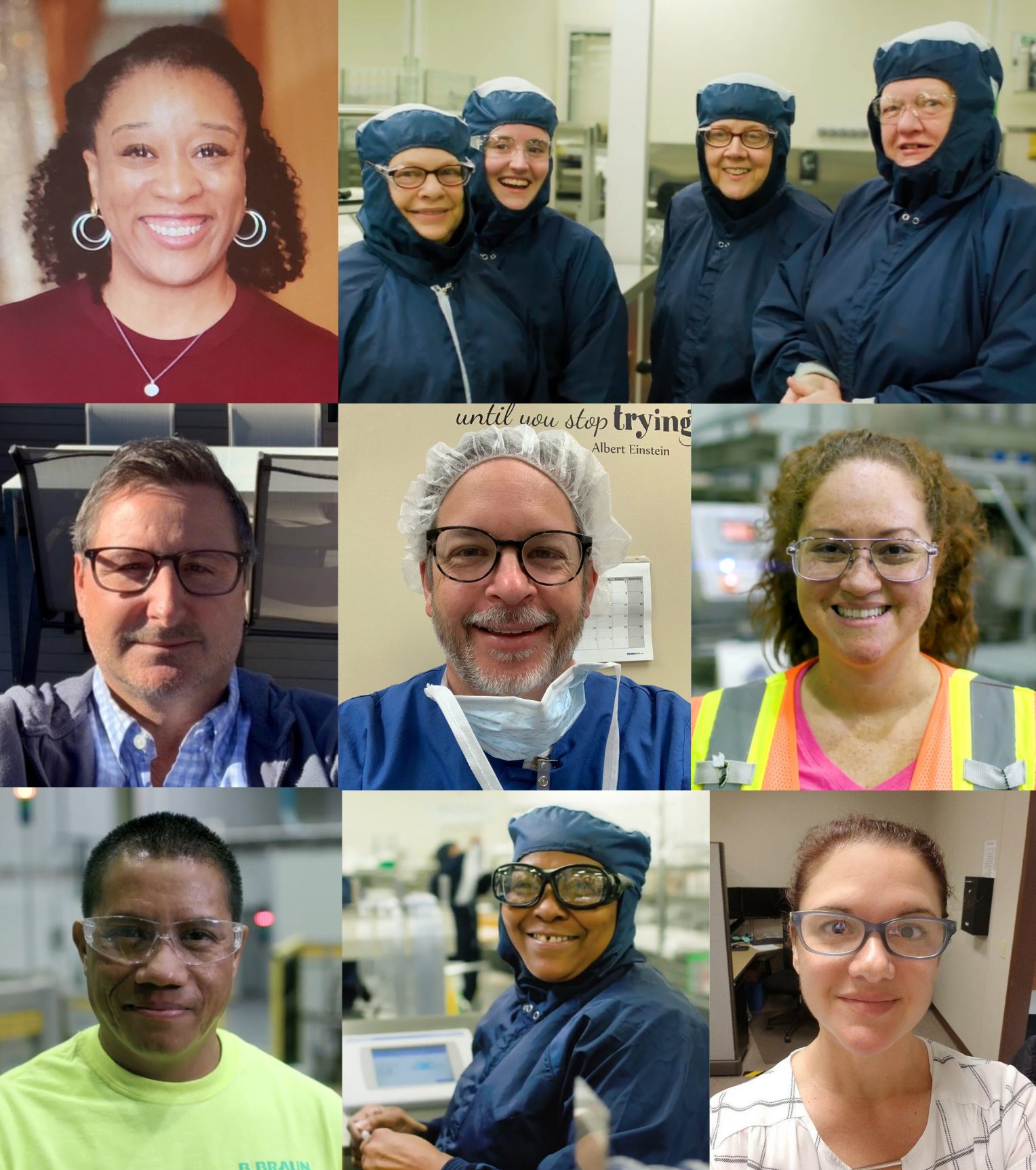 Updated Employee Collage